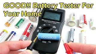 GOOD!! $30 Battery Tester For Your Home - AA AAA 9V C D 18650