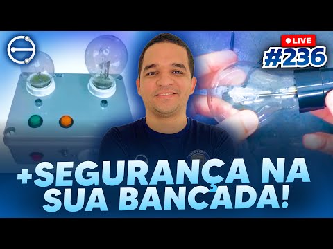Vídeo: Como montar lâmpada em série na bancada - 12 passos