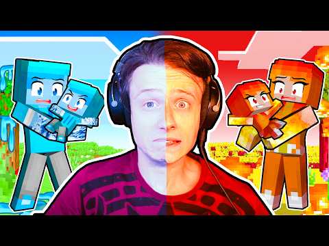 POV HAI UNA FAMIGLIA DEGLI ELEMENTI SU MINECRAFT