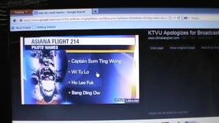 SFO CRASH NAMES AND CERN/PACIFIC RIM CONNECTION?
