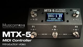 Video thumbnail for MusicomLab MTX-5 MIDI Controller Introduction by Muztek Music Supply 뮤즈텍 뮤직써플라이