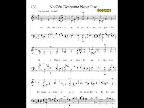 No Céu Desponta Nova Luz | Soprano 🎹