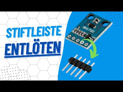 Removing pin banks or pin headers from circuit boards: Simple instructions for desoldering
