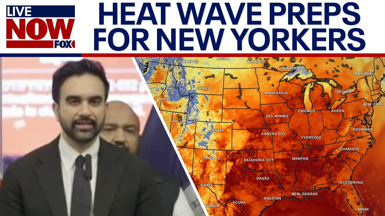WATCH: NYC officials host press briefing on heat wave preps