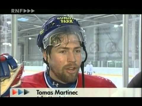 DEL 08-09 Adler Mannheim - Tomáš Martinec beim Spinning