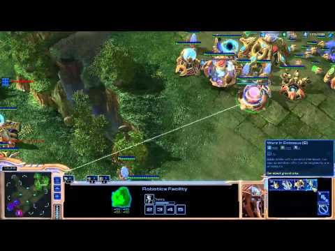 Destiny learning protoss (Minigun on Skype) [Game 6] - Starcraft 2 Ladder