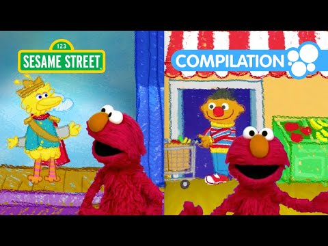 Sesame Street: Exploring Places with Elmo | Elmo's World Compilation