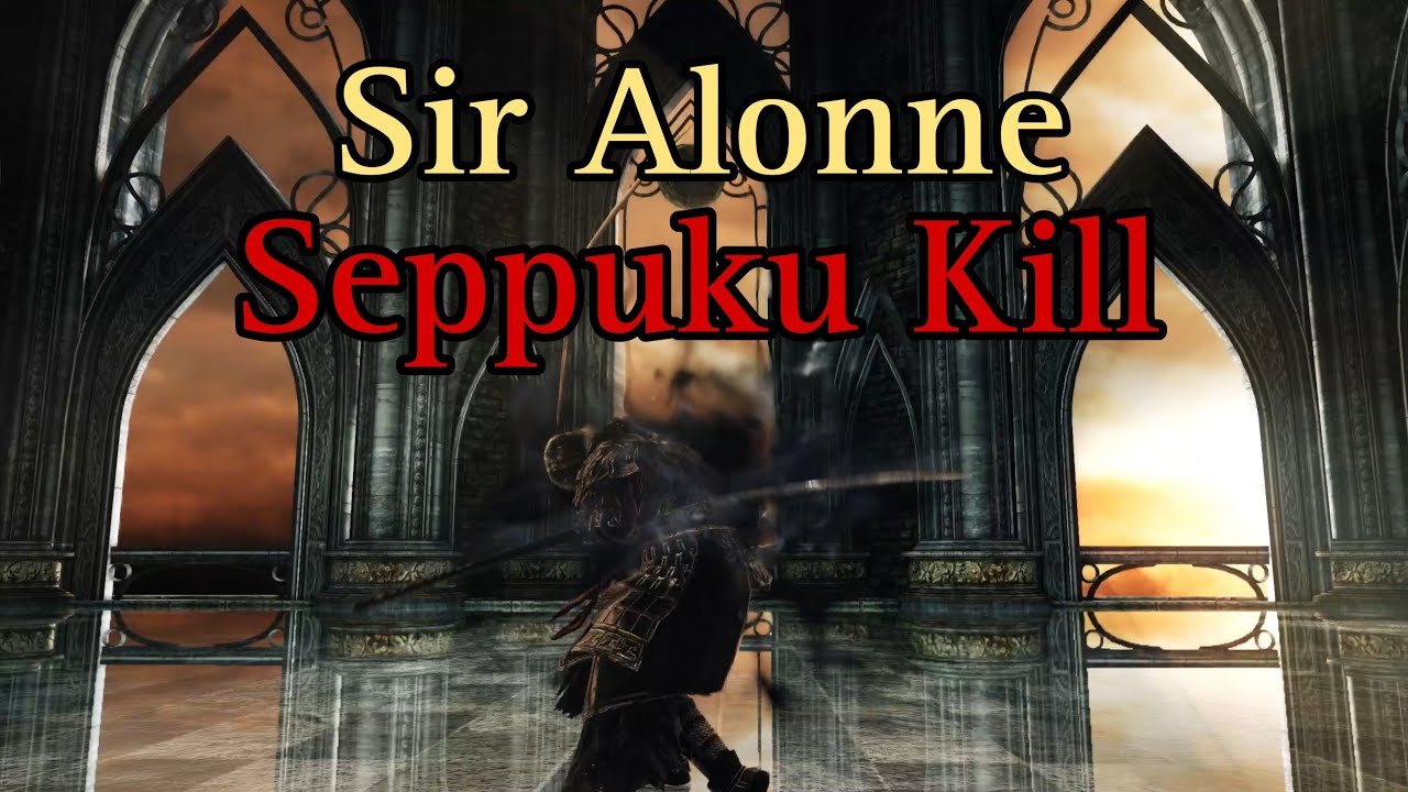 Dark Souls 2 player beats its hardest boss on NG+7 by wearing his clothes and committing seppuku 47 times
