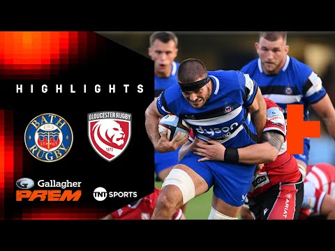 DOMINANT VICTORY! 💪 | Bath vs Gloucester | Gallagher PREM Rugby Highlights