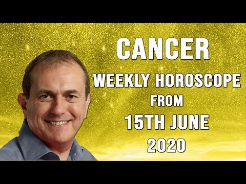 Cancer Weekly Horoscope from 15th June 2020