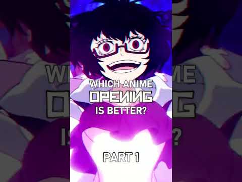 Which Anime Opening is Better - #anime #shorts #blackclover #animeopening