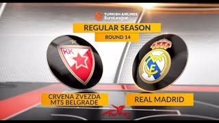 EuroLeague - Etoile Rouge de Belgrade - Real Madrid - Gustavo Ayon - Jeffery Taylor - Marko Simonovic