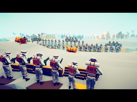 80x SPECIAL FORCE vs ALL FACTION - Totally Accurate Battle Simulator TABS