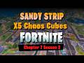 SANDY STRIP X5 Chaos Cubes Fortnite Chapter 7 Season 2
