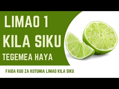 Faida za Limao: Tumia limao moja kila siku na haya ndio yatakuyokea