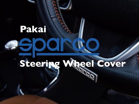 Biar Racing Pakai Sparco Corsa Steering Wheel Cover di Toyota Sienta