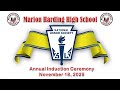 Marion Harding High School National Honor Society Induction Ceremony 2025