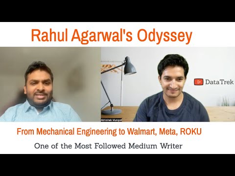 Rahul Agarwal's Odyssey from Mechanical Engineering to Data ...