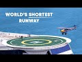 Landing A Plane On A Tiny Helipad
