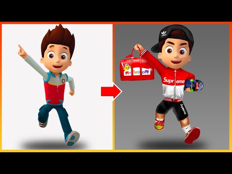 Ryder Paw Patrol Glow Up  - Paw Patrol The Movie