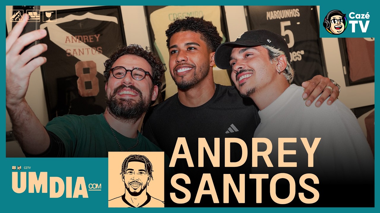 UM DIA COM ANDREY SANTOS! BELTRÃO E CHICO MOEDAS NA CASA DO VOLANTE DO CHELSEA!