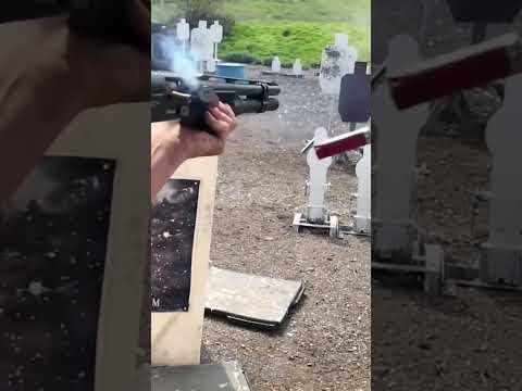 Keanu Reeves Quad Loads with Taran for John Wick: Chapter 3 - Parabellum