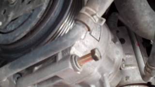Nissan Maxima AC compressor and Reciever Drier How To