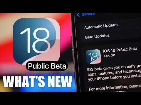iOS 18 Public Beta Released - What's NEW !?