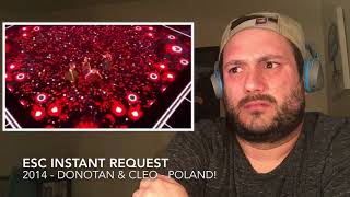 ESC Instant Reaction Request - 2014 - Donotan &amp; Cleo - POLAND!