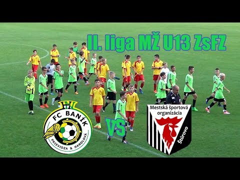 Football - 2.liga MZ (U13) ZsFZ: FC Baník Prievidza U13 vs MŠO Štúrovo U13