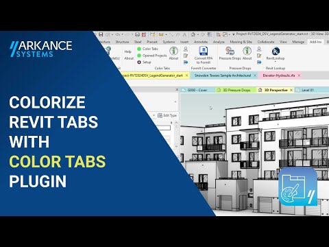 Part of a video titled Colorize Revit Tabs with Color Tabs Plugin - YouTube