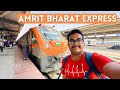 Amrit Bharat Express Journey Vlog Upgraded Sleeper Class And General Indian Railways