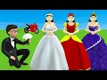Scary Teacher 3D Vs Squid Game Art And Wedding Dress Nice Or Error Dressing Room 5 Times Challenge