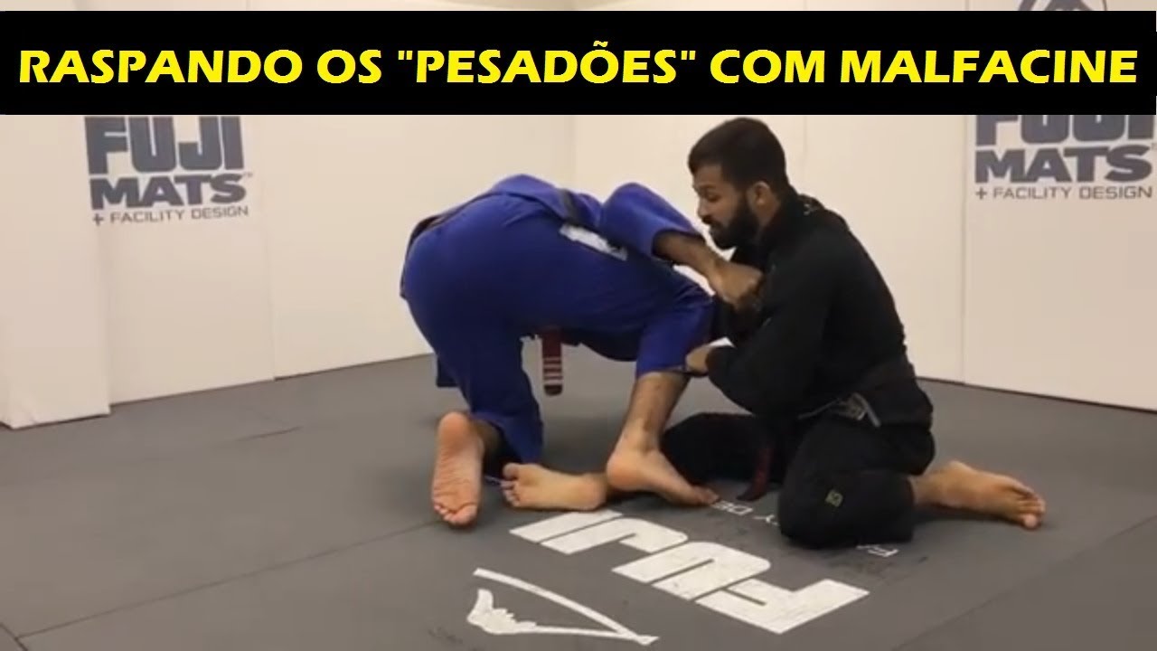 Como Raspar O Adversário Maior E Mais Pesado Com Bruno Malfacine