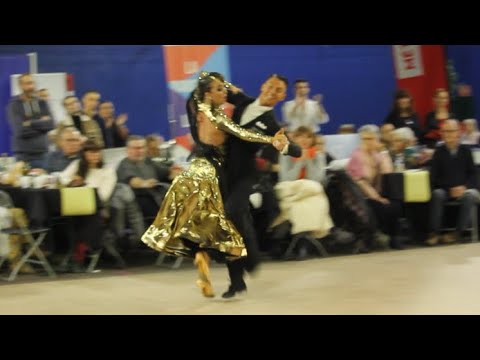 Jean François GUEUDRY & Ilmira YARULLINA - Ch. de France 10 Danses 2022, Vénissieux (Quickstep)