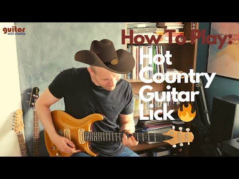 Hot Country Guitar Lick - Guitar Lesson