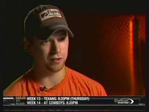 Philadelphia Flyers Claude Giroux Orange Line Interview 2010 Season