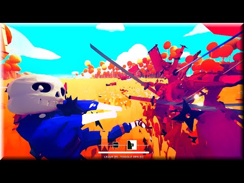 TABS - Super Sans Uncut Battles - MODS GAMEPLAY