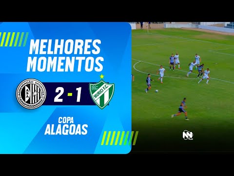 Highlights - ASA 2 x 1 Murici - Alagoas Cup - 03/12/2025