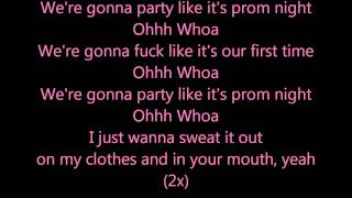 Jeffree Star - Prom Night! (Lyrics on Screen) HD 2011