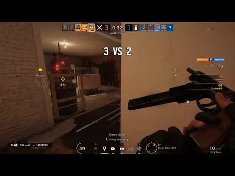 Rainbow Six Siege Ranked KALI 4k Clutch
