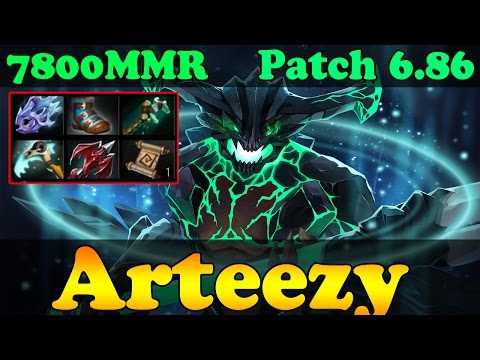Dota 2 - Patch 6.86 : Arteezy 7800 MMR Plays Outworld Devourer Vol 1 - Gameplay!