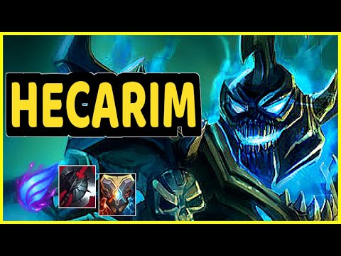 HECARIM VS PANTHEON - 10/5/7 KDA JUNGLE GAMEPLAY CHALLENGER I