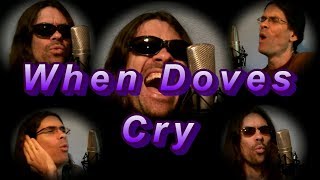 When Doves Cry (with lyrics CC) -- PRINCE (Tribute Cover)