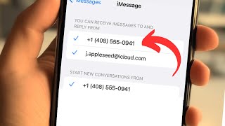 How to add phone number in iMessage on iPhone / How to add your phone number to iMessage iPad - Mac
