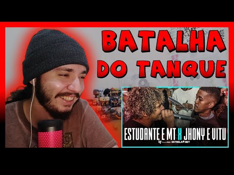 (NOSTALGIA) ESTUDANTE E MT X JHONY E VITU | PRIMEIRA FASE | 321ª Batalha da Aldeia | REACT BAUEB