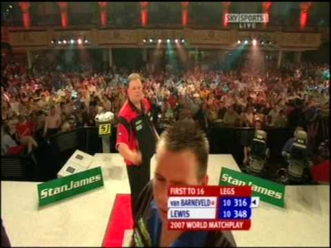 World Matchplay 2007 - QF - Adrian Lewis v Raymond Van Barneveld pt. 6