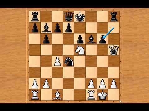 I kada se činilo da je partija dobijena usledio je rušilacki potez  ■ TARRASCH vs RICHTER # 1453