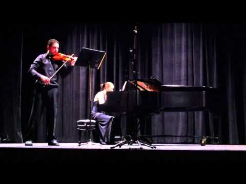 Radu Pieptea, violin and Natasha Marin, piano. Beethoven Sonata op.24