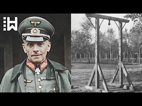 Barbarische Hinrichtung von Nazi-Deutschlands General, der nackt mit Klavierdraht gehängt wurde
